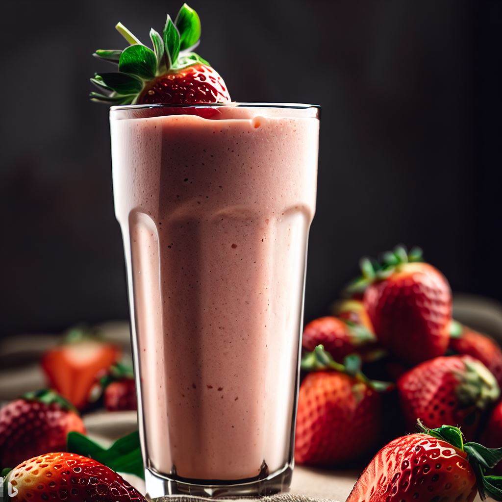 شیک توت فرنگی